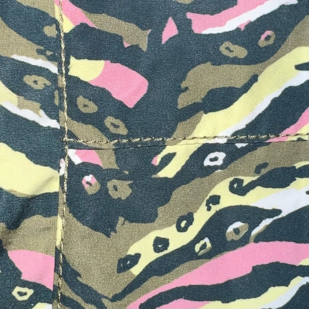 Free People Movement sz XS olive combo zephyr print high-rise baggy balloon pant - Picture 13 of 16